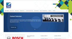 Desktop Screenshot of bolutekmuhendislik.com